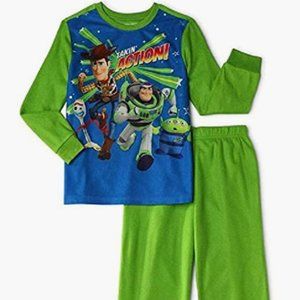 Disney Pixar Toy Story Boy's 2 Piece Sleepwear Pajama Set Size 6/7